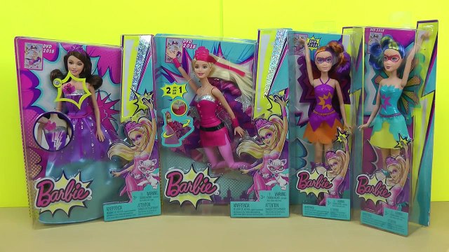 Barbie in Princess Power princess Kara Super Sparkle Corinne - unboxing de la présentation de l'examen