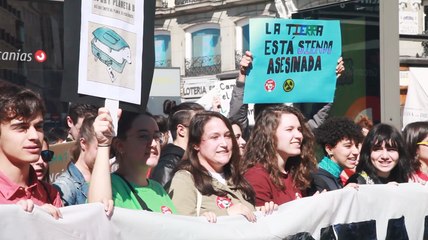 15M: La Huelga ecologista de los estudiantes