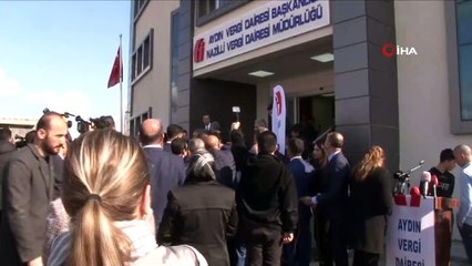 Bakan Albayrak, Nazilli Vergi Dairesi Hizmet binasının açılışını yaptı