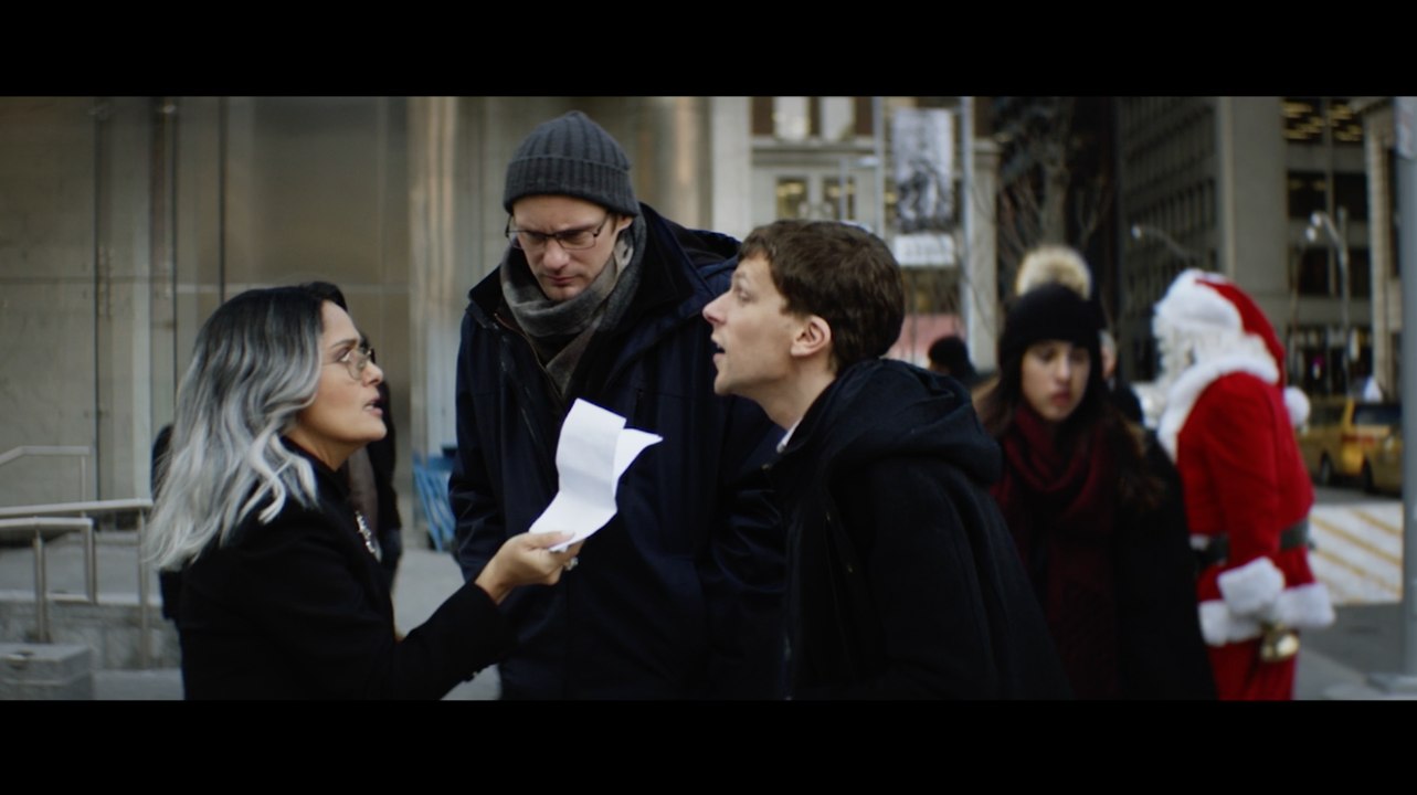 Jesse Eisenberg, Alexander Skarsgard and Salma Hayek Star in The Hummingbird Project