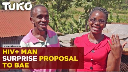 Kenyan Man Surprise Proposal to Girlfriend