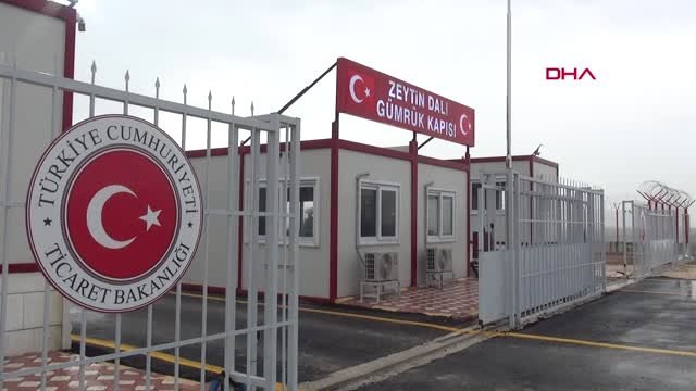 Hatay Zeytin Dalı Sınır Kapısı Faaliyete Girdi