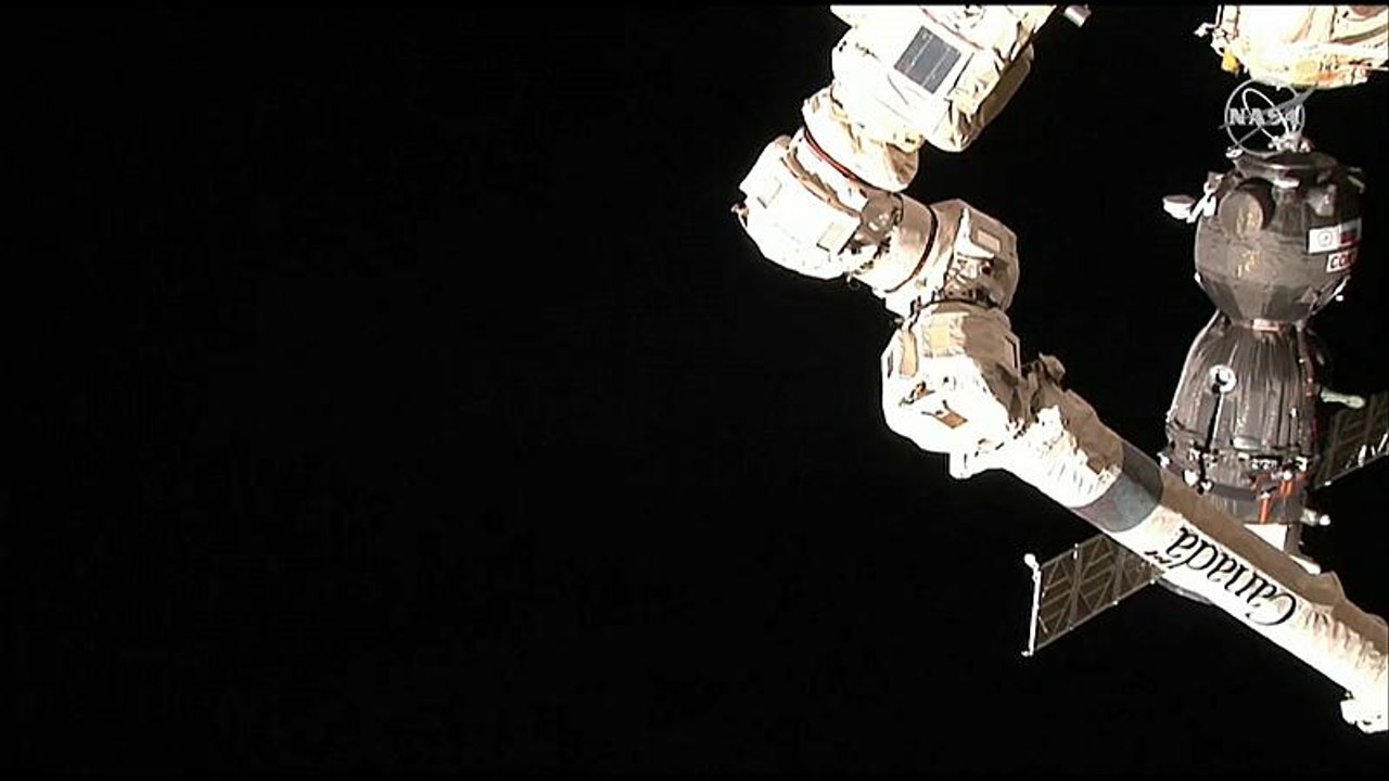 Sojus-Rakete erfolgreich an ISS angedockt