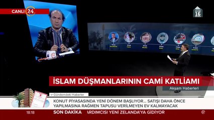 İslam düşmanlarının cami katliamı