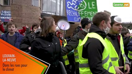 L'Avenir - Louvain-la-Neuve marche pour le climat