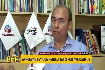 Congreso aprueba ley que regula taxis por aplicativo