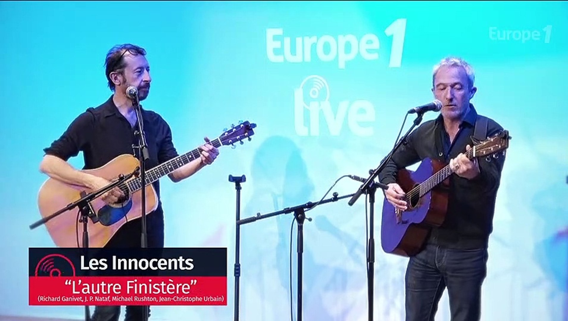 Les Innocents interprètent "L'autre Finistère" en live sur Europe 1 - Vidéo  Dailymotion