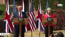 Trump Says He Wants To Negotiate A Large Trade Deal With UK