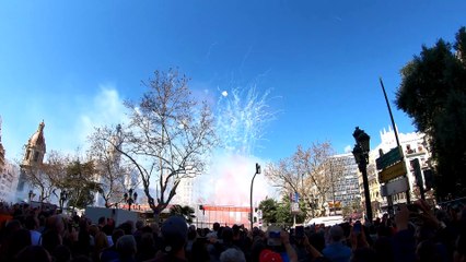 Fallas 2019 Mascletà 11 mars