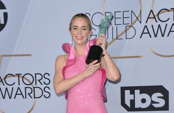 Emily Blunt loves being styled for red carpet events