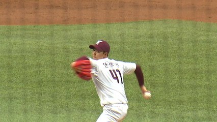 '4⅔이닝 2실점' 안우진, 선발 합격점...샌즈 3점포 / YTN