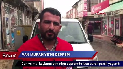 Van’da 4.1 büyüklüğünde korkutan deprem