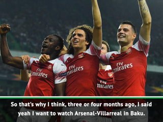 I want an Arsenal - Villarreal final - Pires