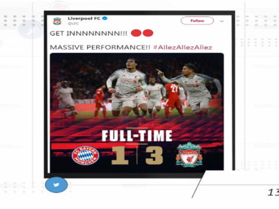 كرة قدم: دوري أبطال أوروبا: مواقع التواصل الاجتماعي تضج بنبأ بلوغ ليفربول ربع نهائي دوري الأبطال
