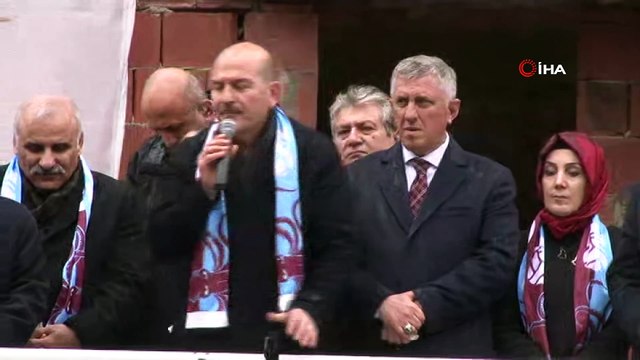 İçişleri Bakanı Soylu:'Türkiye karar vermedikçe bu coğrafyada kimsenin parmağını oynattırmayız.'