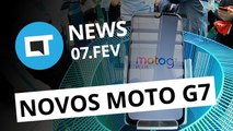 Novos Moto G7 anunciados; Kindle Paperwhite à prova d'água no Brasil e [CT News]