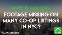 Why Is Square Footage Missing on Many Co-op Listings in NYC?