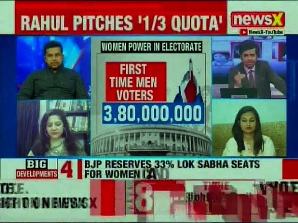 Lok Sabha Polls 2019: India's 50% Minority, BJP Reserves 33% Lok Sabha Seats for Women Candidates