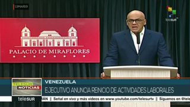 Reinician venezolanos sus actividades tras sabotaje eléctrico