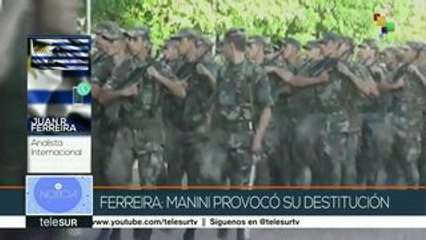 Ferreira: Todo parece indicar que Manini Ríos provocó su destitución