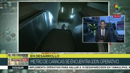 Venezuela: avanza la restitución de operaciones del Metro de Caracas