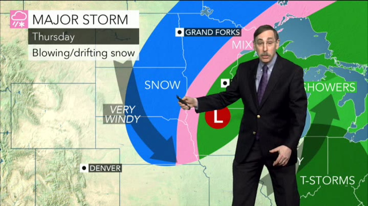 Big warmup for East then a chilly weekend and beyond