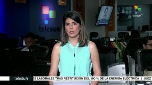 teleSUR Noticias: Gob. venezolano anuncia restablecimiento energético