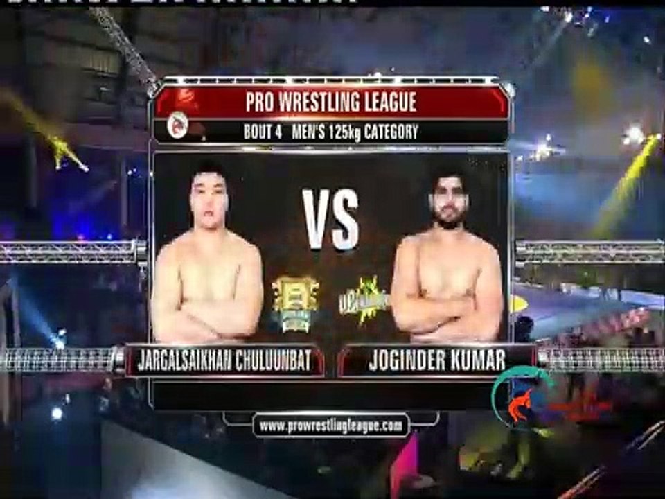 Pro Wrestling League 2015_ Jargalsaikhan Vs Joginder-13th Dec _ CDR Punjab Royal