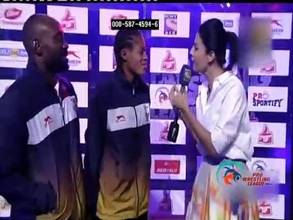 Pro Wrestling League 2015_ Odunayo Adekuoroye’s Interview with her Coach