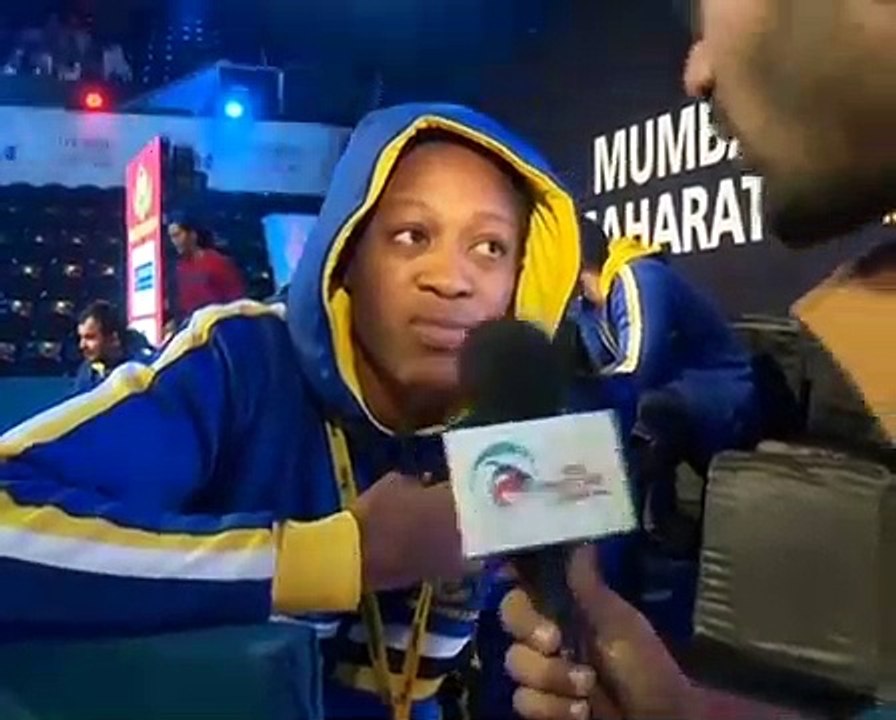 PWL 3 Day 9_ Mumbai Maharathi's Odunay speaks before the battle against Veer Mar