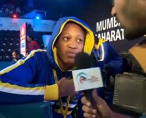 PWL 3 Day 9_ Mumbai Maharathi's Odunay speaks before the battle against Veer Mar