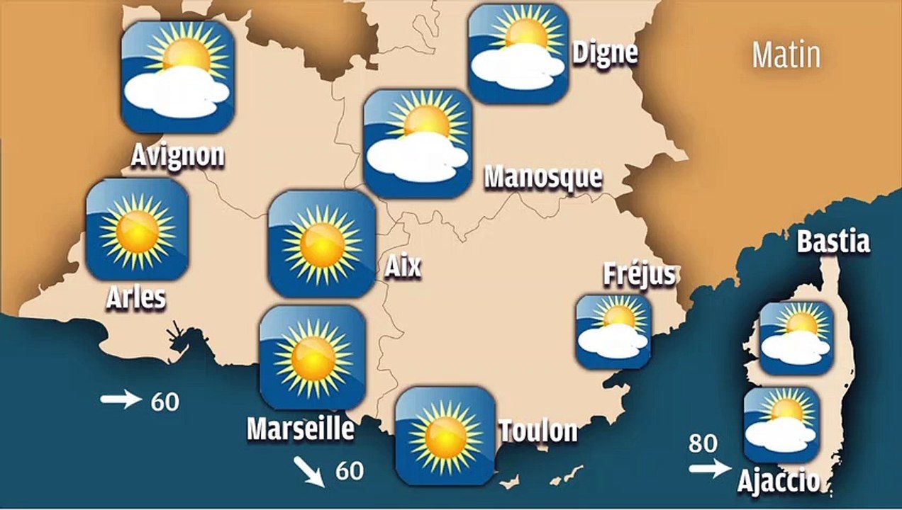 Météo en Provence : toujours du soleil et du mistral