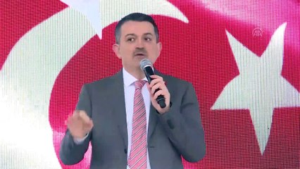 Bakan Pakdemirli İzmir'de temel atma törenine katıldı - İZMİR