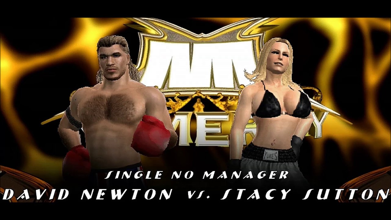 David Newton Vs. Stacy Sutton Mixed Boxing