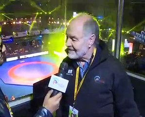 PWL 3 Day 11: Commentator John Taylor speaks over Pro Wrestling League 2018