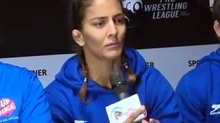 PWL 3 Day 11: UP Dangal briefing the media after the victory against Veer Marathas