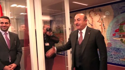 Çavuşoğlu ve Stoltenberg çini pano açılışı yaptı - BRÜKSEL