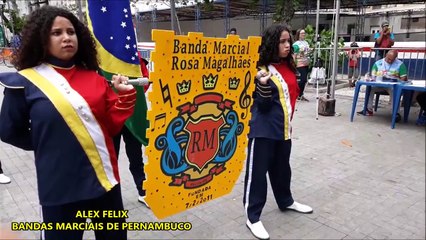 CNBF - 2018 _ Banda Marcial da E.E. Rosa Magalhaes de Melo _ CAMPEONATO NACIONAL DE BANDAS