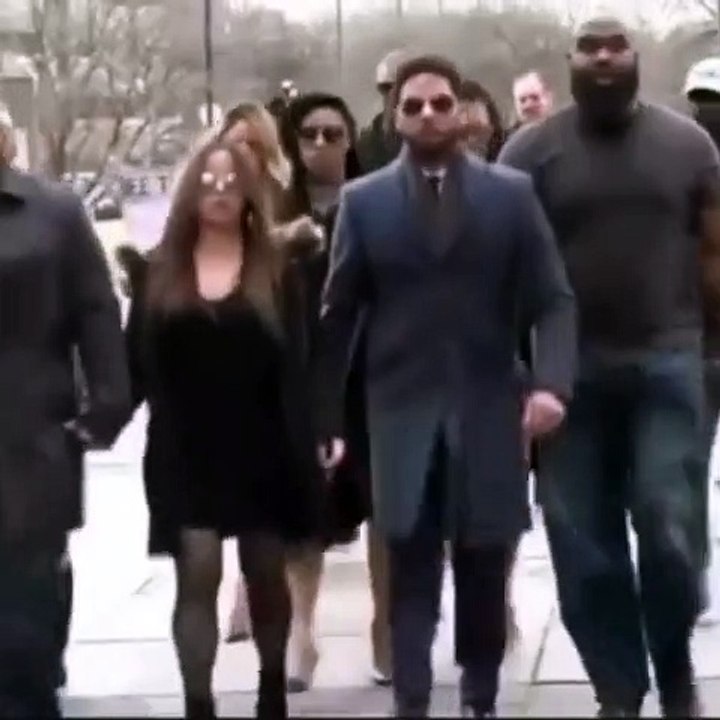 Jussie Smollett arrived in court to plead not guilty