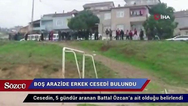 Pendik’te boş arazide erkek cesedi bulundu