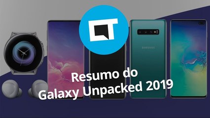 Samsung Unpacked 2019: resumo do evento da linha Galaxy