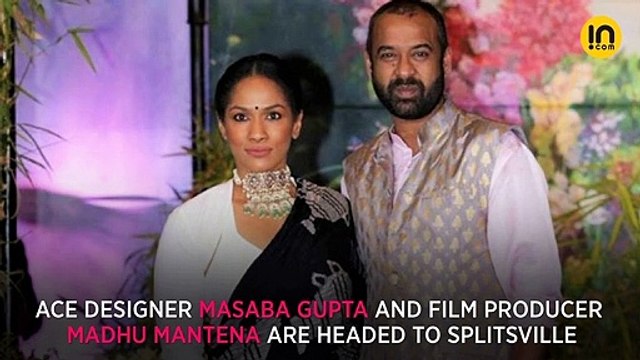 Masaba Gupta and Madhu Mantena file for divorce post trial separation
