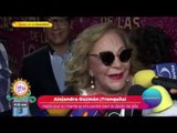 Alejandra Guzmán habla de su salud y la de Silvia Pinal | Sale el Sol