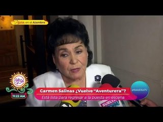 ¿Carmen Salinas vuelve a "Aventurera"? | Sale el Sol