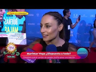 Horacio Pancheri dice que Marimar Vega es solo una amiga | Sale el Sol