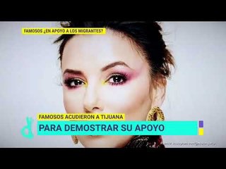Famosas con raíces latinas a favor de los migrantes | De Primera Mano