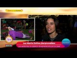 Luz María Zetina dio emotiva clase de yoga ¡gratis! | Sale el Sol