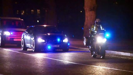 PM arrives back at Downing St after Brexit delay vote