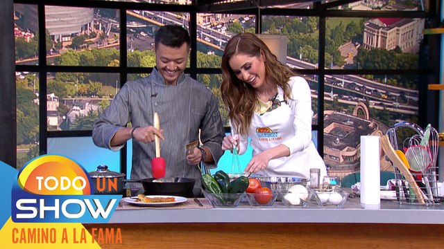 Todo Un Show | ¡'El Chino' nos enseñó a preparar unos chiles rellenos de queso!