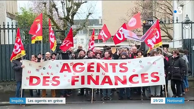 Impôts : les fonctionnaires en grève pour sauver les trésoreries locales